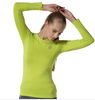 Elastic Sleeve Yoga T-shirts Ladies Gym Sportswear